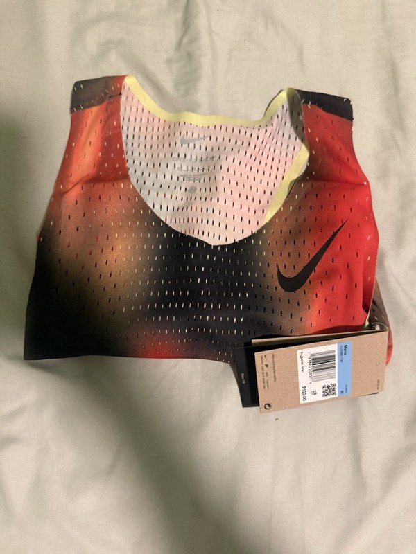 NIKE Dri-Fit AeroSwift ADV Elite Entry Running Tank HJ3380-736 Men's Size MEDIUM gallery