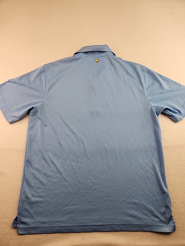 Jack Nicklaus Performance Bear Logo Golf Polo Shirt Mens Med Lightweight Active gallery