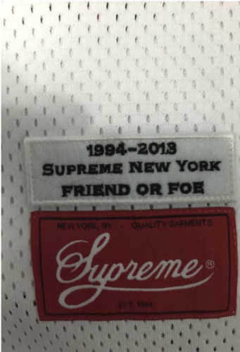 SUPREME Diamond Rib Football Top White M Box Logo camp cap kate moss F/W 13 gallery
