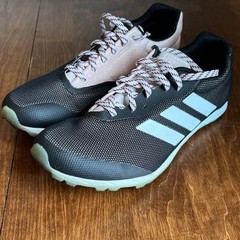 Adidas XCS Cross Country Spikes Runner Black Pink S76872 Womens 8