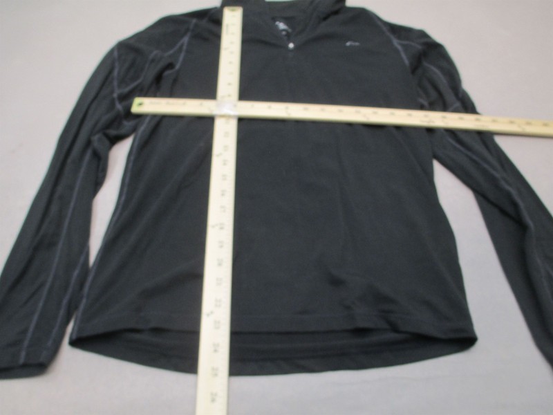 Paradox Size S Mens Black Merino Wool Blend 1/4 Zip Base Layer Pull Over 896 gallery