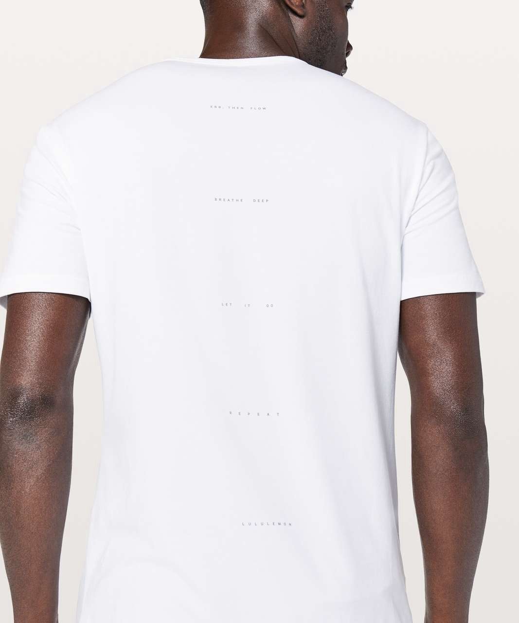 Lululemon 5 Year Ebb and Flow T Size Large White Vitasea gallery