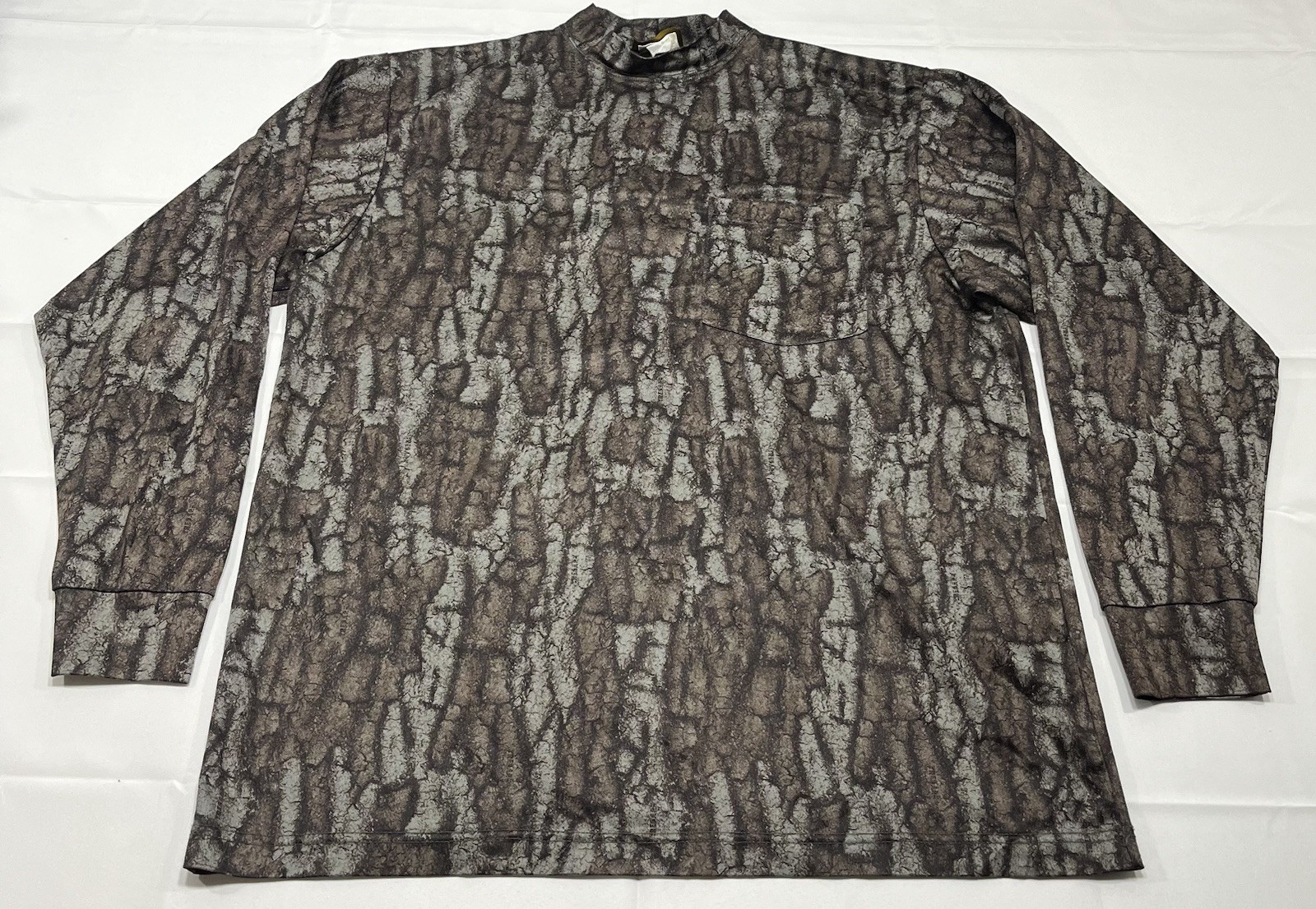 Jim Crumley’s Outfitter Tuff Trebark Activewear Shirt Long Sleeve Pocket Sz L gallery