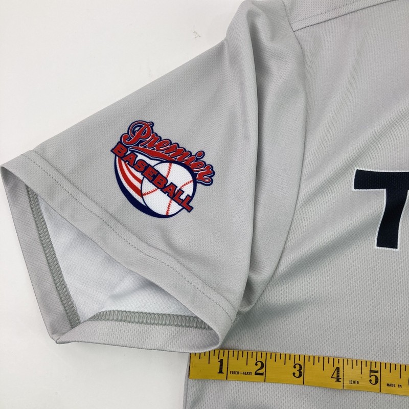 New Balance Team Player Shirt Men's XL Gray Texas Premier Baseball Athletic Crew gallery