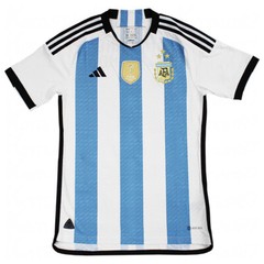 adidas Argentina Authentic Jersey Classic Stars Home Winners Rare Top Men Size