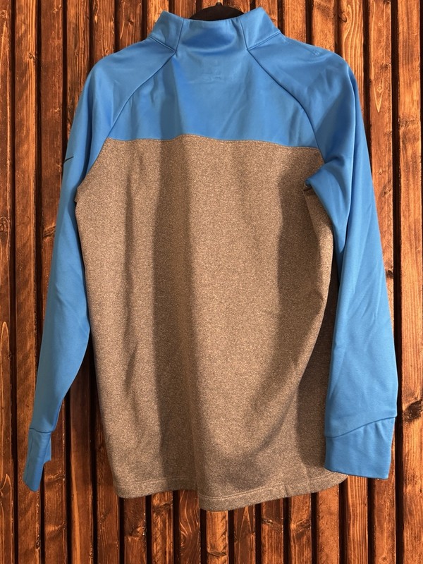 Nike Golf Quarter Zip Pullover, Men’s Medium, Blue And Gray gallery