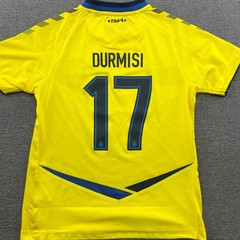 Brondby 2014 2015 Home Durmisi Hummel Football Jersey Youth Small Boys Camiseta