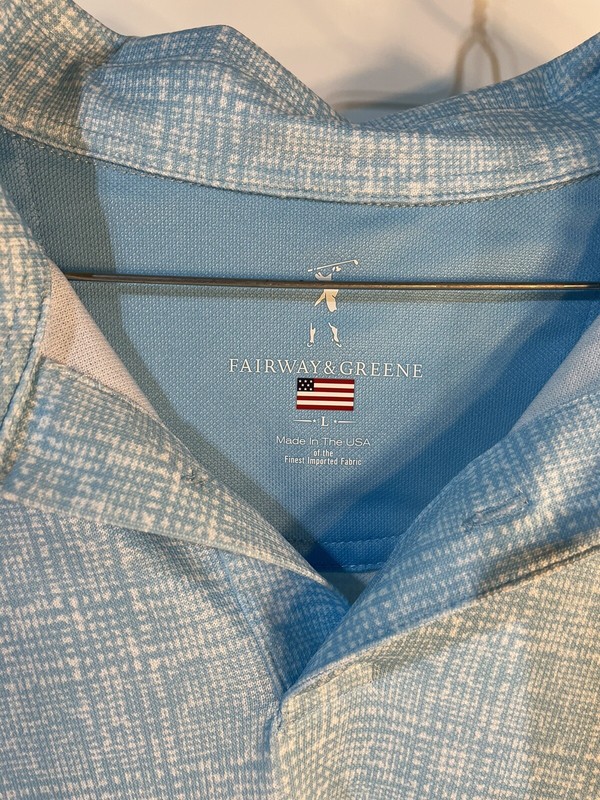 Fairway & Greene Tech Westchester Country Club New York Golf Mens L Large Polo gallery