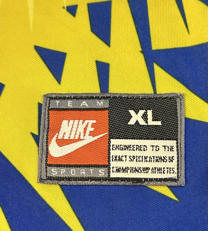 VTG Nike Team Sports Goalie Jersey XL Made in USA 90s Geometric Streetwear Y2K gallery