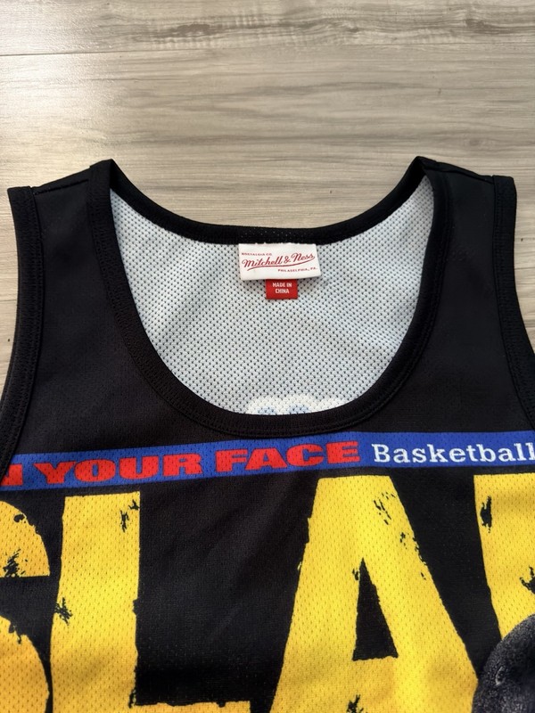 Mitchell & Ness Hardwood Classics Warriors SLAM Mesh Jersey Tank Black Men’s L gallery