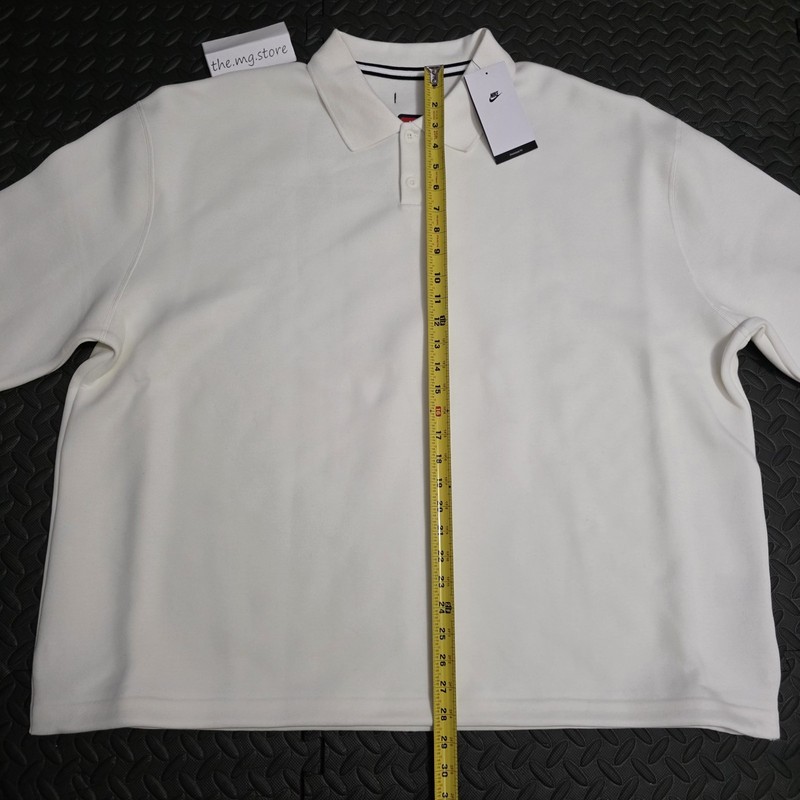 Nike Tech Fleece Reimagined 2 Button Top Sail FN3401-133 Men's Sz Large NWT gallery