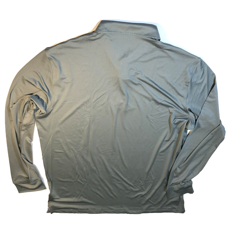 MAELREG Men's Quarter Zip Performance Gray Pullover Long Sleeve Size XL NWT! gallery