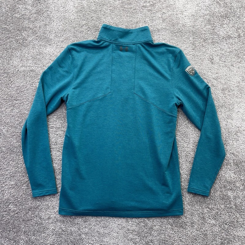 Under Armour Sweater Mens Medium Coldgear Pullover Barrington Golf Club Aurora gallery