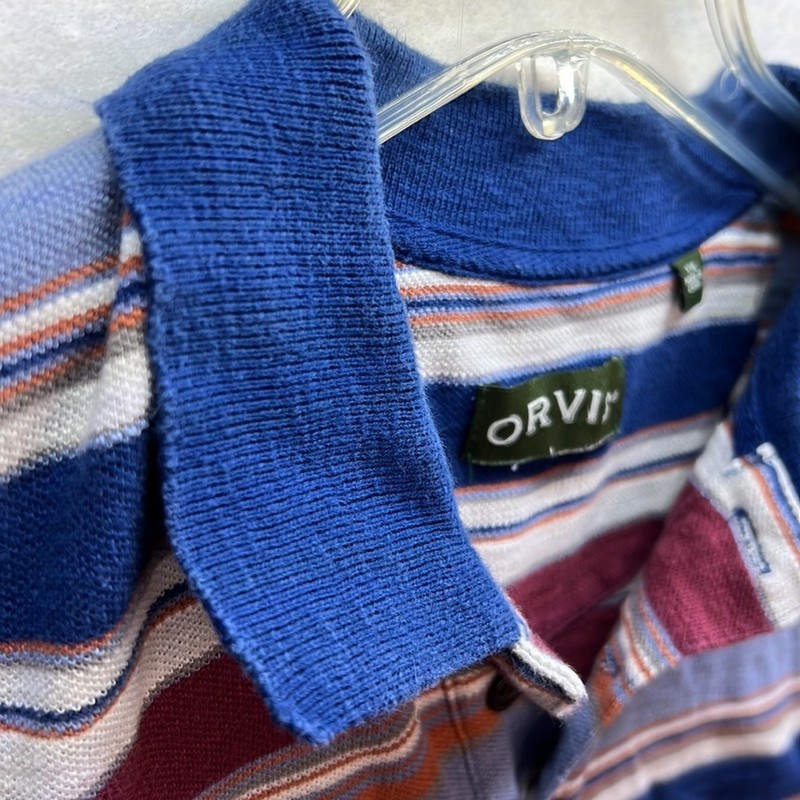 Orvis XXL Men's Polo Multicolor Horizontal stripe gallery