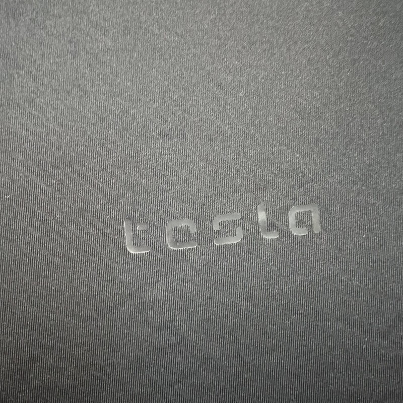 NEW Tesla Shirt Medium Black Compression Baselayer Long Sleeve Crewneck Mens M gallery