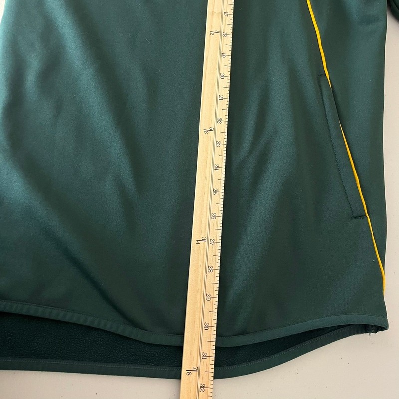 Majestic Oakland Athletics Therma Base Pullover Green Mens XL MLB Baseball Logo gallery