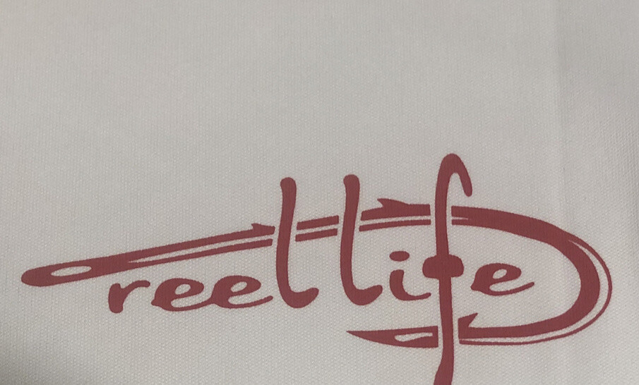 New $40 Reel Life Americana Fish Tail Shirt Mens Sun Water UPF 50+ Polyester XXL gallery