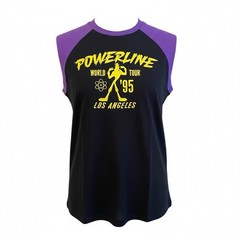 Disney A Goofy Movie Powerline World Tour Embroidered Tank Top Size Small