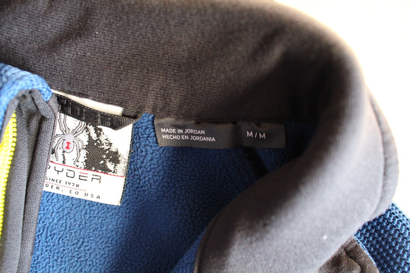 Spyder Men's Outbound Pullover 1/4 Zip Long Sleeve Size M Medium gallery