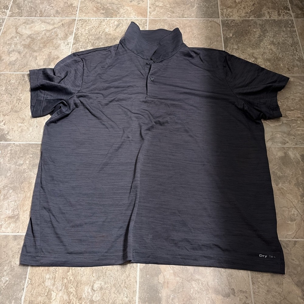 Tek Gear Dry Tek Short Sleeve Breathable Dress Polo Shirt