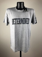 Men’s Adidas Climalite Ultimate Tee Determined Gray Cotton SS Shirt XL NWT