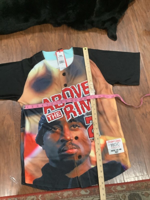Headgear Classics 2 PAC Basketball Jersey Men’s Small Above The Rim Hip Hop Rap gallery