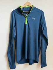 Under Armour Men’s Running Quarter Zip Long Sleeve Pullover Size L