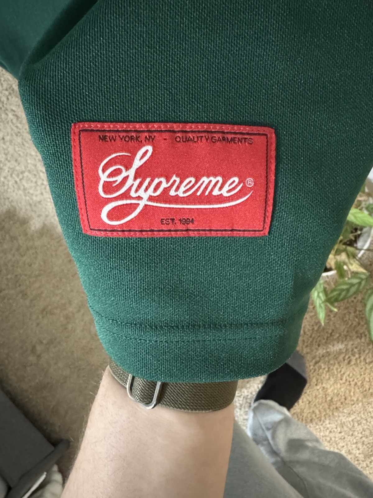 Supreme Money Monogram Football Jersey Size Medium gallery