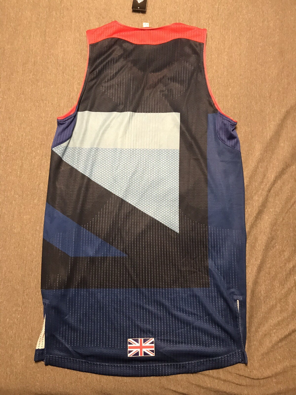 Adidas H/R Jersey Great Britain Basketball London Olympics 2012 BNWT Size L2 gallery