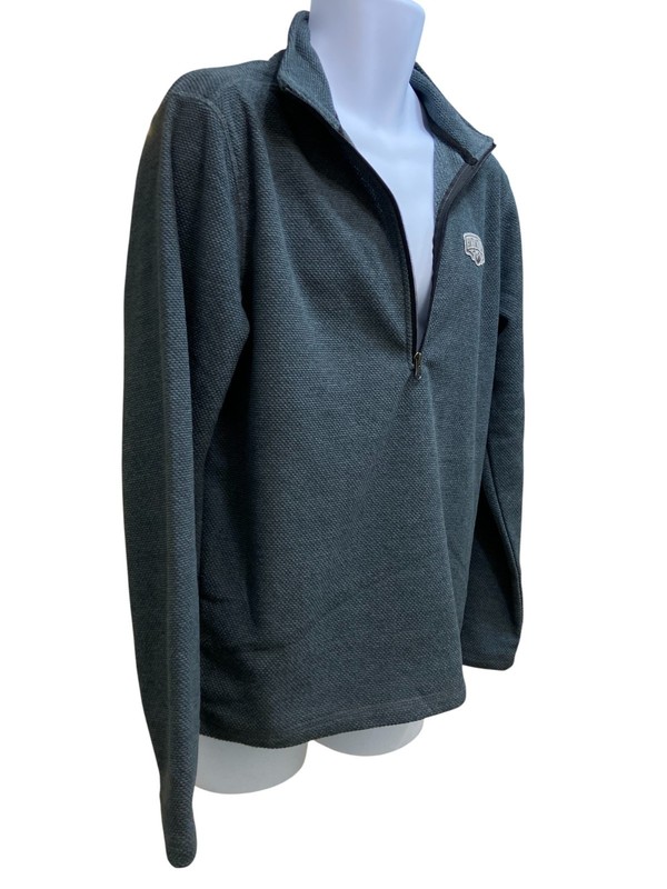 Smith MTN Lake Men's 1/4 Zip Performance Pullover Size Medium Gray Activewear gallery