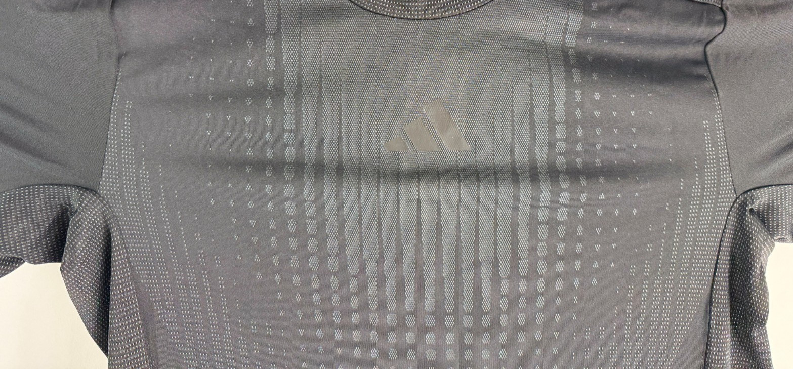Adidas Airchill Training Tee Black Grey Six Men`s Size Medium JI8196 gallery
