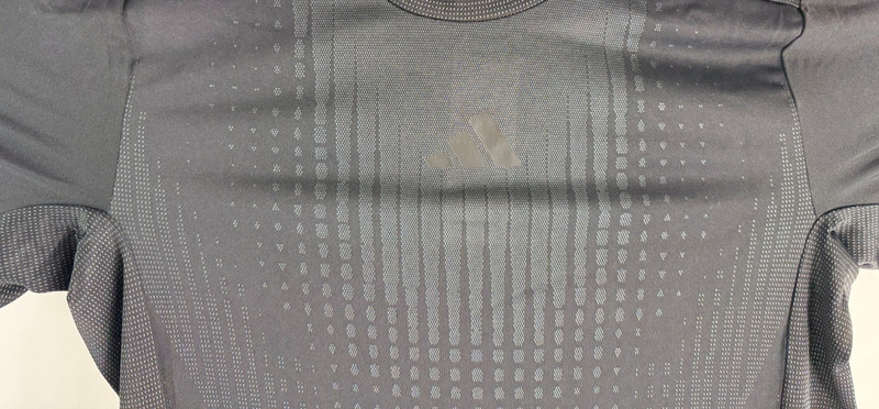 Adidas Airchill Training Tee Black Grey Six Men`s Size Medium JI8196 gallery