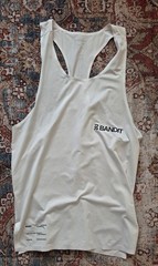 Bandit Running Lightweight Racing Singlet X-Small White