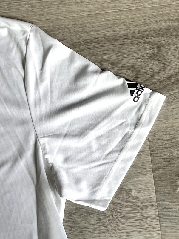 Size XL - adidas Clima Tech Men’s Short Sleeve Shirt CZ0131 White NWT No Bag gallery