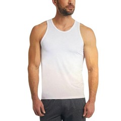 32 Degrees Cool Men’s S Comfort Mesh Tank Top 2Pack White & Black a2467