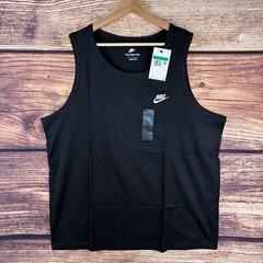 Nike Sportswear Club Men’s Tank Top Black Sleeveless Shirt XL BQ1260-010 NWT