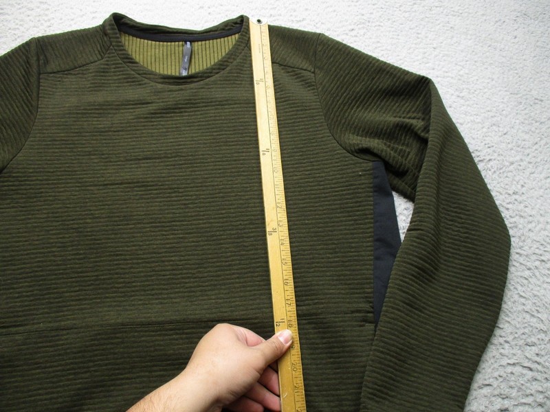 REI Co-op Shirt Mens L Green Active Persuits Grid Fleece Performance Hiking gallery