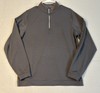 FJ FootJoy Performance Woven Stretch 1/2 Zip Gray Pullover Mens M Has Sleeve LOg gallery