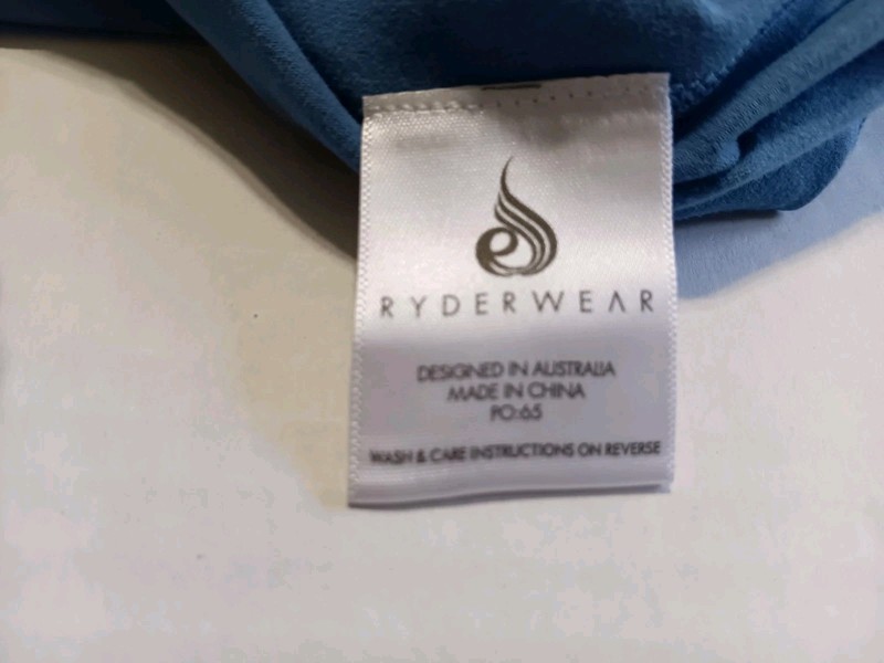 Ryder Force Stringer T-Back Size Small New With Tags Blue Color gallery