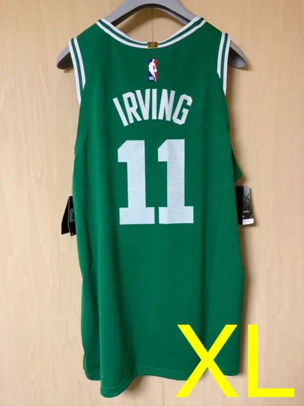 NIKE NBA Kyrie Irving Boston Celtics Authentic men's size XL Green Basket Ball gallery