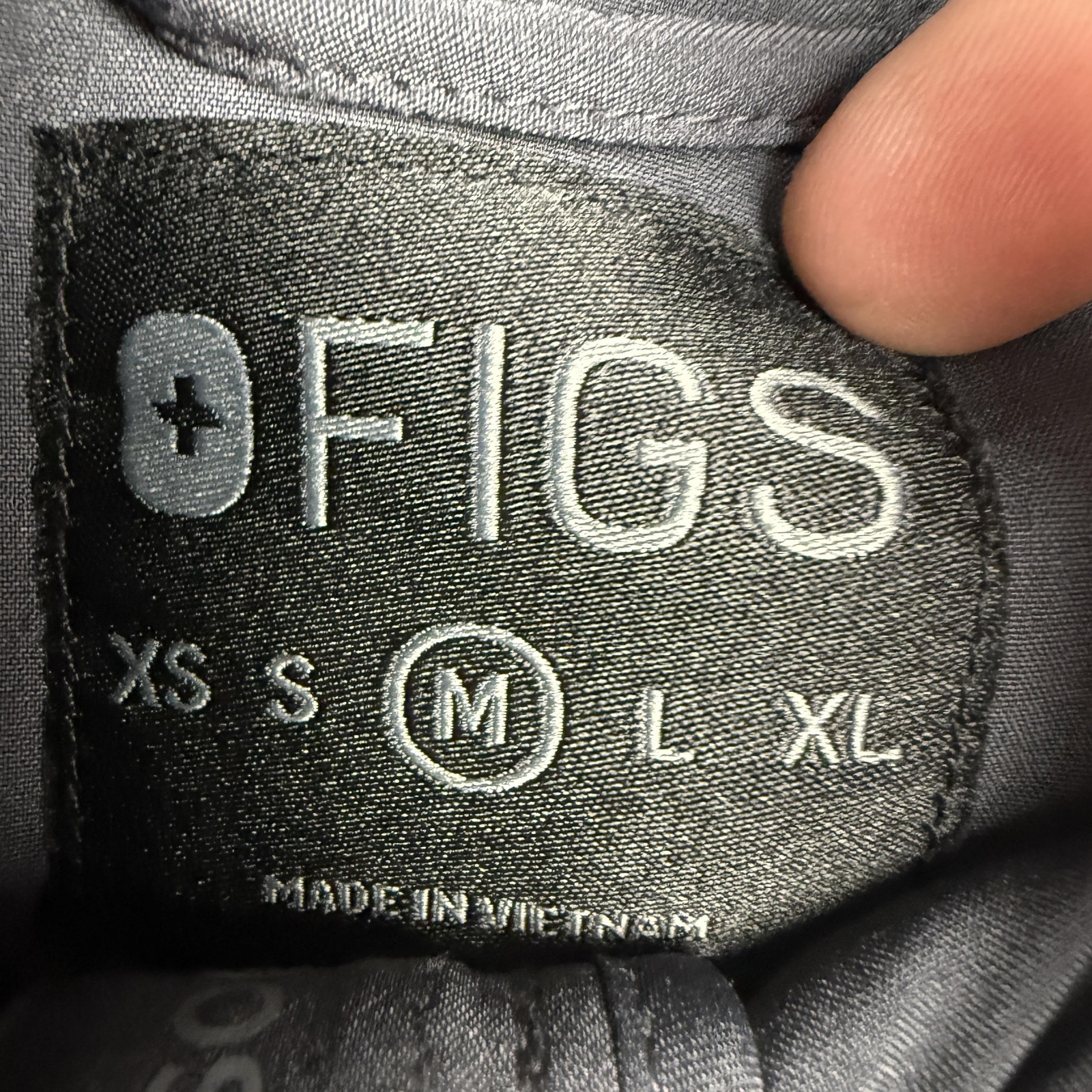 FIGS Pullover Mens Medium Gray 1/4 Zip Long Sleeve Fleece Mock Neck Stretch gallery