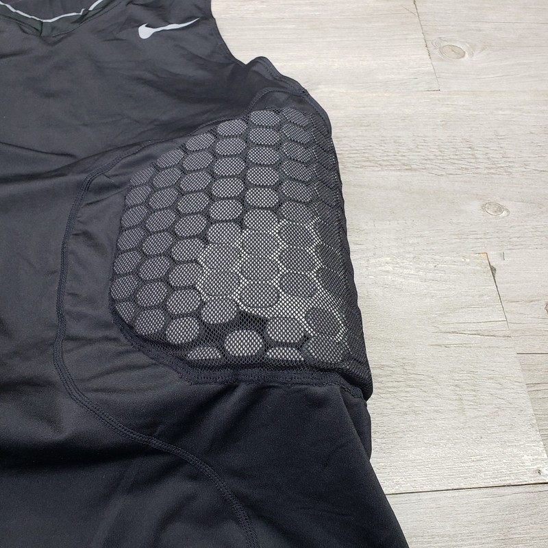 Nike Pro Combat Hyperstrong Padded Compression Shirt Vest Black Mens XXL gallery