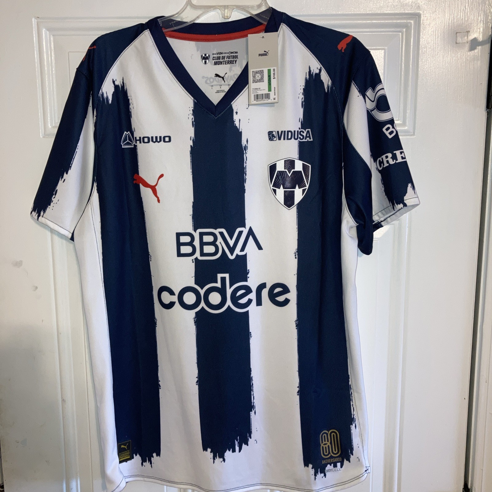 PUMA Official Men’s Large Monterrey Home Jersey Short Sleeve DryCell gallery