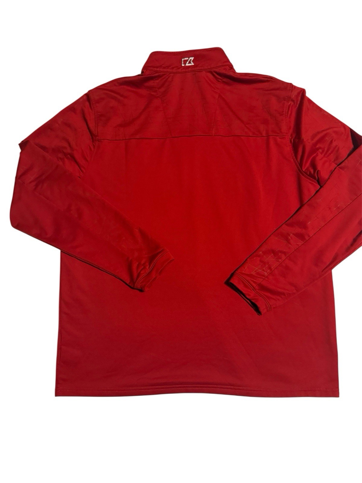 Cutter & Buck CB DryTec Temple University 1/4 Zip Pullover – Men’s Large Red gallery
