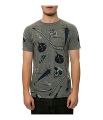 ROOK Mens The Sticks And Stones Graphic T-Shirt