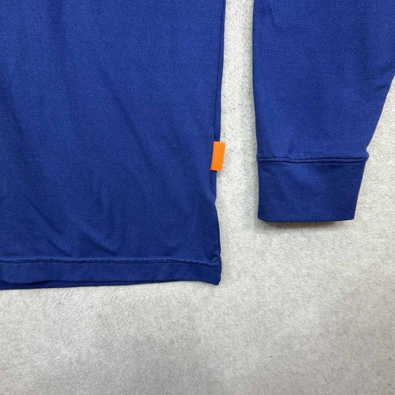 Stitch Scout 1/4 Zip Pullover Mens Large Blue Long Sleeve Golf Performance Logo gallery