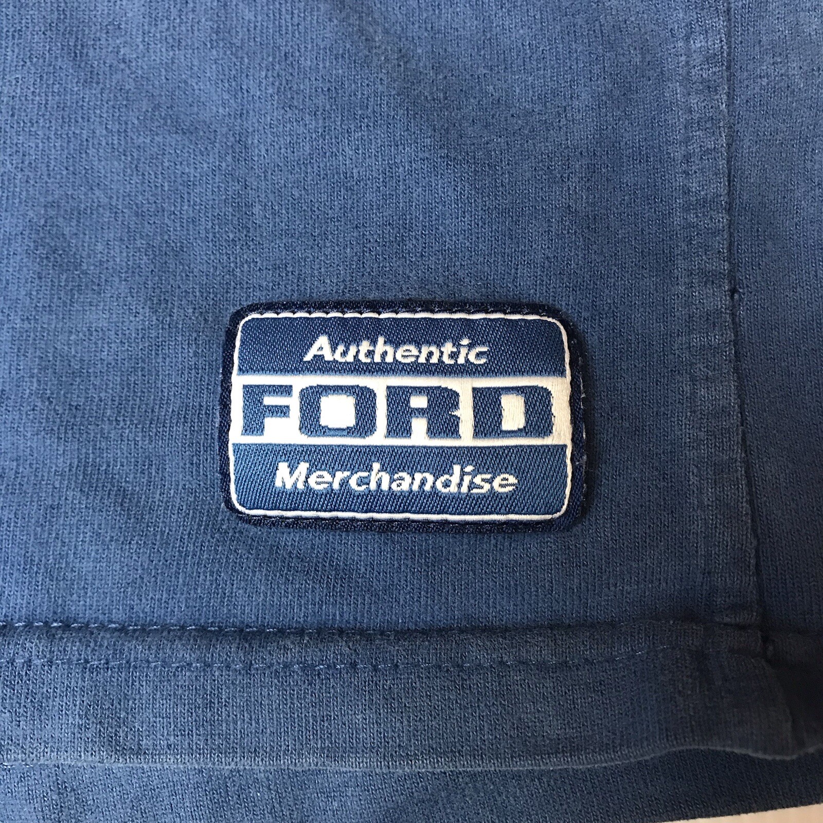 Ford vintage blue long sleeve top size XL gallery