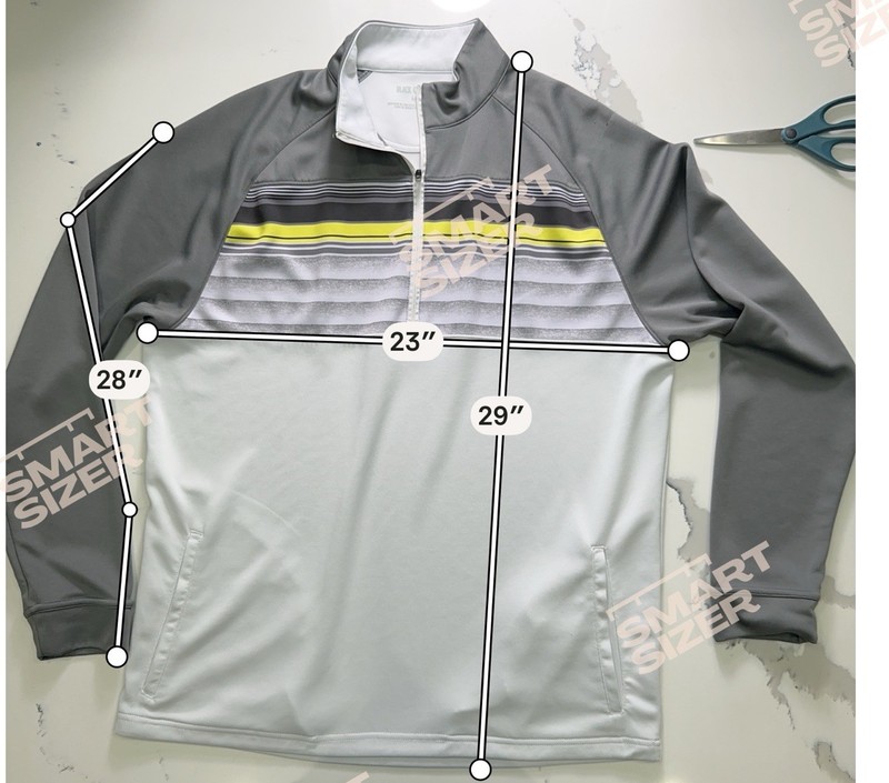 Black Clover Men's 1/4 Zip Multi Color Live Lucky Long Sleeve Shirt Size Large gallery