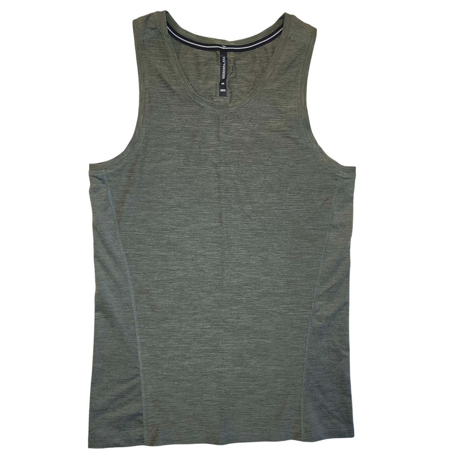 Ten Thousand Versatile Tank Mens XS Olive Green Heather Training Shirt TTKT034 gallery