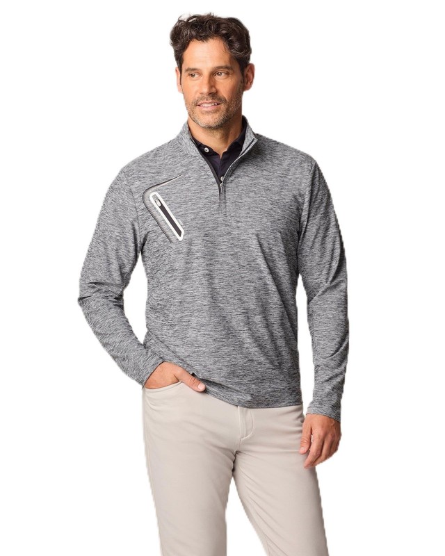 johnnie-O Sabino Performance 1/4 Zip Pullover Mens White (7854490) gallery